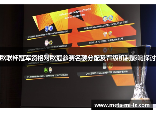 欧联杯冠军资格对欧冠参赛名额分配及晋级机制影响探讨 欧联杯冠军资格对欧冠参赛名额分配及晋级机制影响探讨
