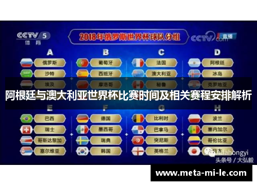 阿根廷与澳大利亚世界杯比赛时间及相关赛程安排解析
